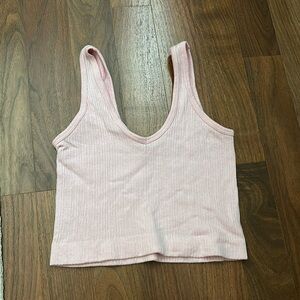 Out From Under Drew Seamless Ribbed Cropped Tank Top